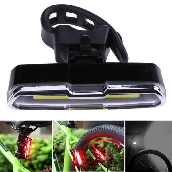 

riding mtb bike taillight safety warning lamp biking 15lm mountain bicycle rear portableÂ dustproof cycling parts lights
