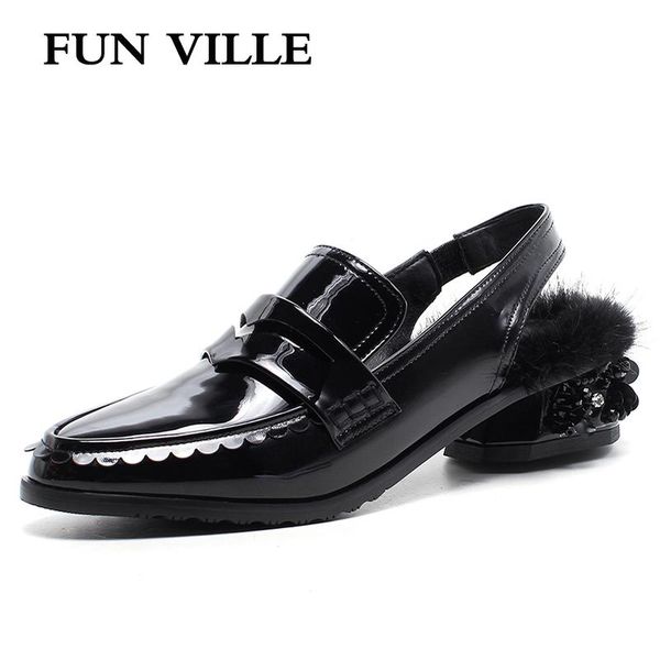 

2021 spring fashion women sandals british style oxford shoes genuine leather low heel ladies flats, Black