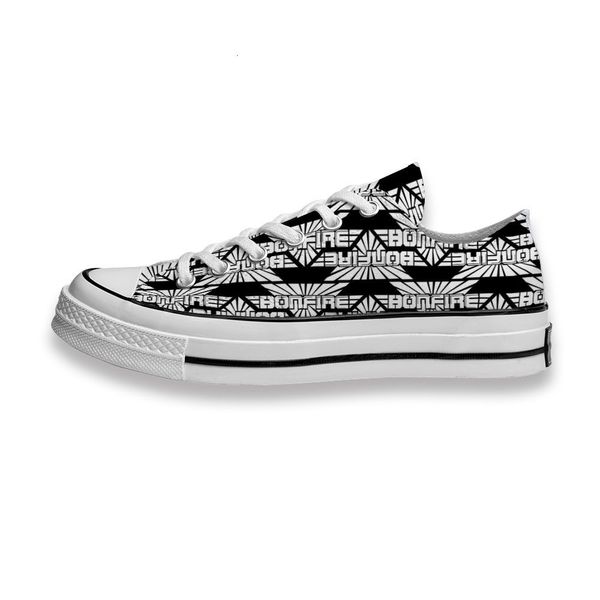 

custom printed shoes bonfire heavy metal band sneakers low mens womens skateboard sport footwear diy trainers canvas casual shoe