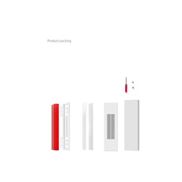 

fans & coolings e8ba aluminum m.2 nvme ssd radiator heatsink for 2280 pcie hdd solid state hard disk heat sink with 2 silica gel thermal pad