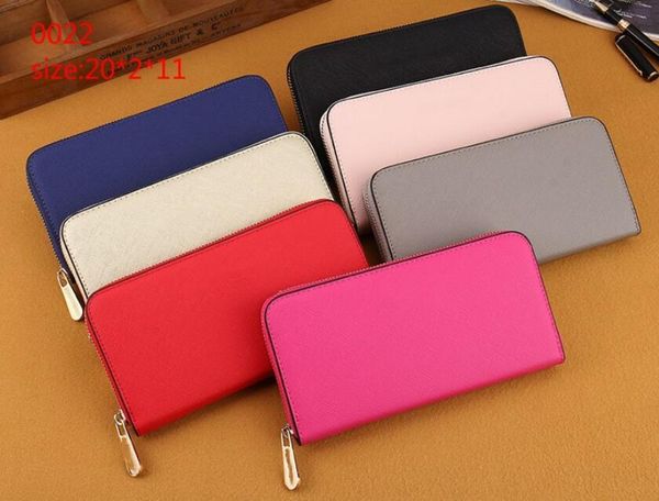 

single zipper wallet the most stylish way to carry around money, cards and coins men leather purse card holder long business, women wallet0, Red;black