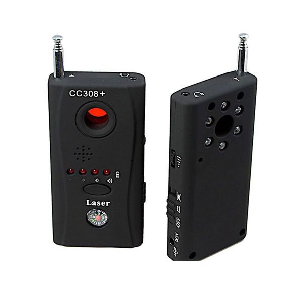 

wireless camera gsm device audio bug finder gps signal lens rf tracking detector cc308+ arrival mini cameras