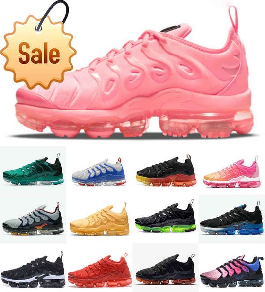 

plus tn running shoes triple black white university gold bubblegum mens women sneakers fresh light bone coconut milk hyper royal cherry neon