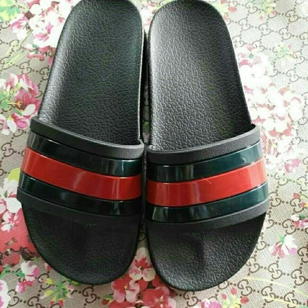 

2021 new slippers men classic trend casual sandals men beach shoes, Black