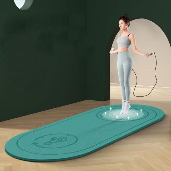 

yoga mats 127*63 jump rope mat exercise cushioning mute sound insulation and absorption high density board anti-noice pad
