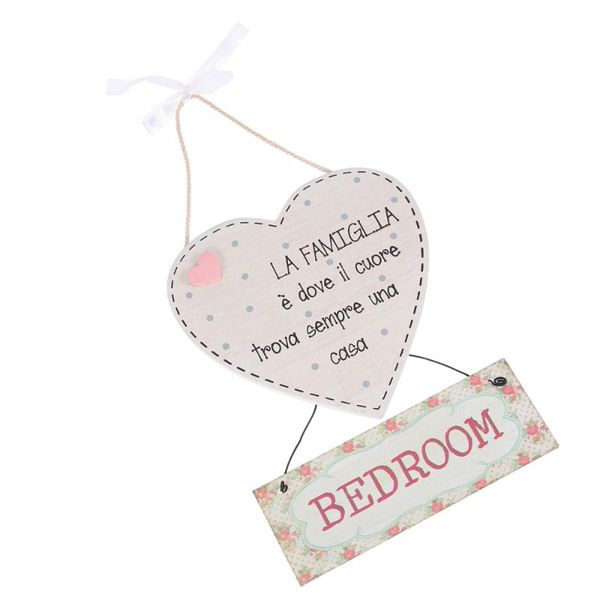 

children bedroom hanging door sign kitten pattern pendant home decoration party