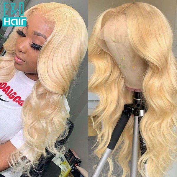 

honey blonde colored transparent 13x4 lace front human hair wigs for women brazilian remy pre plucked wig with baby, Black;brown