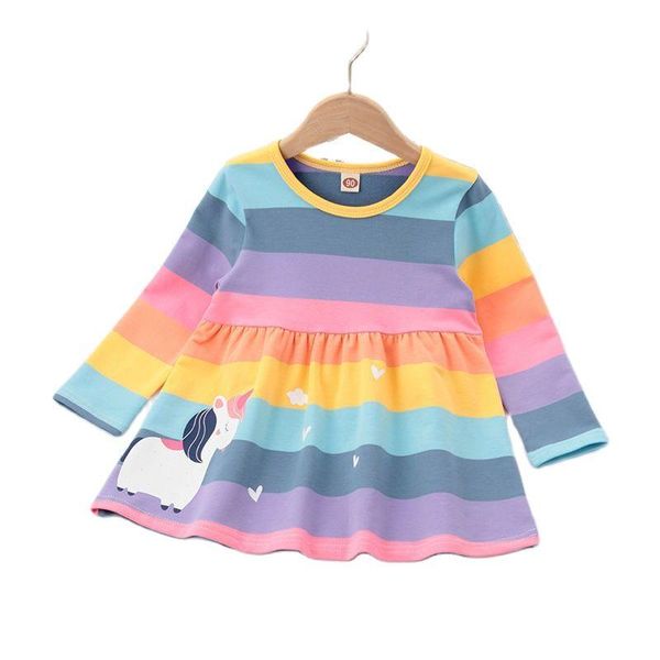 

girl's dresses children's princess dress autumn girl baby long-sleeved for party girls p4164, Red;yellow