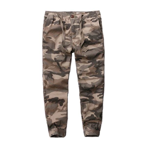 

pants fashion warm fleece lining overalls hiphop harem cargo pants men casual military army style camouflage trousers streetwear, Black