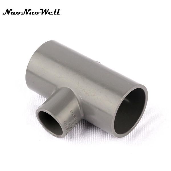 

watering equipments 2pcs nuonuowell 32mm-20mm 3 ways tee connector for garden micro drip irrigation system fittings aquarium supplies