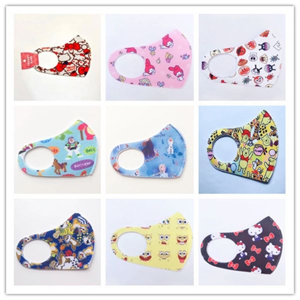 

cartoon cute melody breathable sponge mask dust-proof hanging ear type children washable protective female