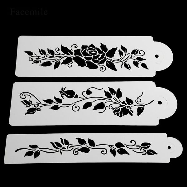 

baking & pastry tools bakeware cookie leaves fondant decorating cake stencil kitchen leaf template mold