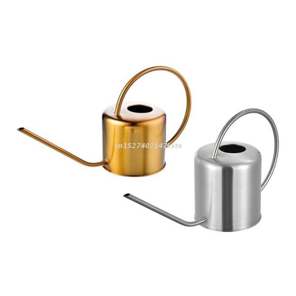 

watering equipments long tips can 1300ml portable gardening bottle stainless steel