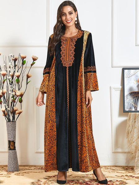 

kaftan dubai velvet abaya muslim hijab dress turkey robe musulmana de moda islam clothing dresses for women vestidos morocco, Red