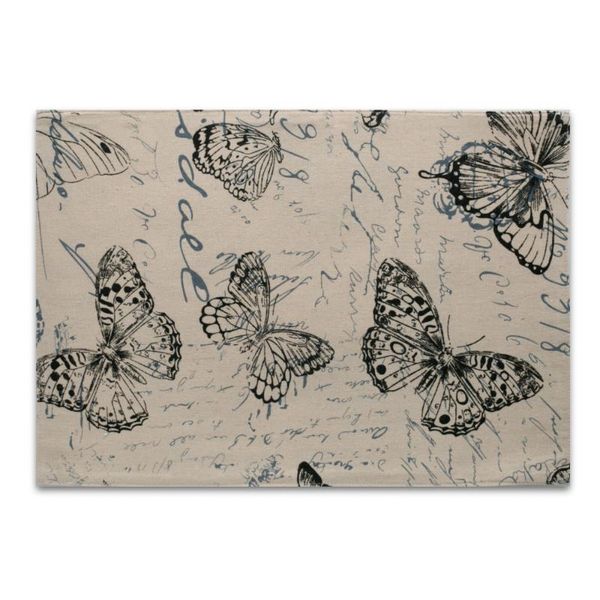 

table runner french country butterfly floral tapestry deco linen placemats