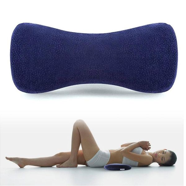 

pillow type memory foam waist reduce lumbar discherniation cushion back support pregnant sleeping bedding pad