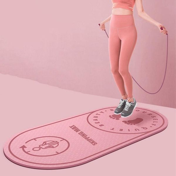 

yoga mats jump rope mat exercise cushioning mute sound insulation and absorption high density board anti-noise for home
