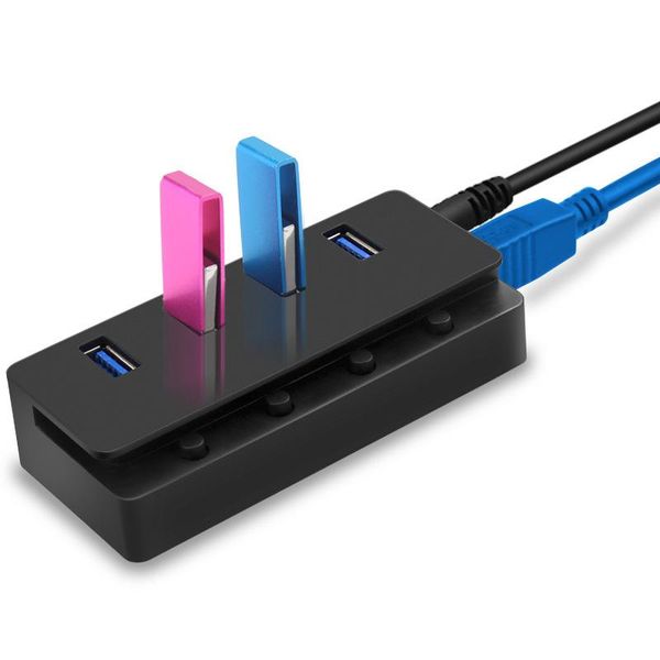 

hubs usb hub 3.0 splitter multi multiple 4 port splitters computer accessories for pc/laptop