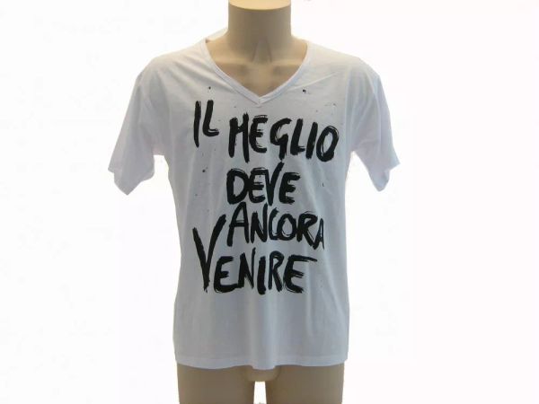 

t shirt only words man the is yet to come original, White;black