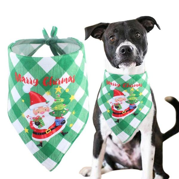 

dog bandana pet triangle scarf christmas bib bibs accessories collars & leashes