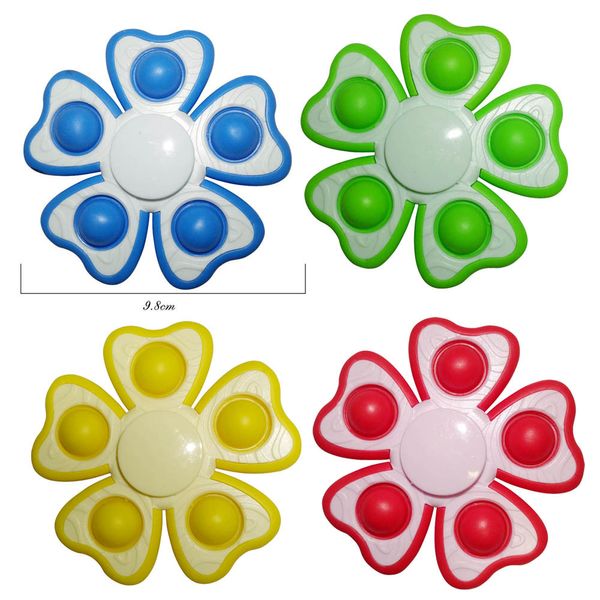 Portachiavi musicale con bolle per dita Altre forniture per feste festive Sfiato di decompressione Spinner per punta delle dita Giocattolo in plastica regalo in omaggio