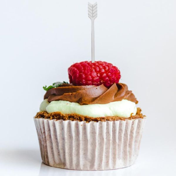 

forks 5 pcs household stainless steel fruit dessert blenders