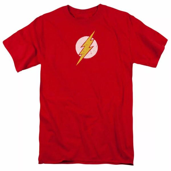 

the flash rough flash t shirt mens licensed dc comics tee red, White;black