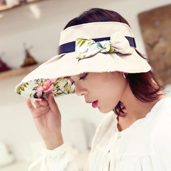 

wide brim hats fashion spring summer sports sun cap sunscreen hat visor kpop woman oversized solid color cotton outdoor casual shading, Blue;gray