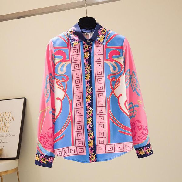 

women's blouses & shirts spring autumn retro pring long sleeves c610, White