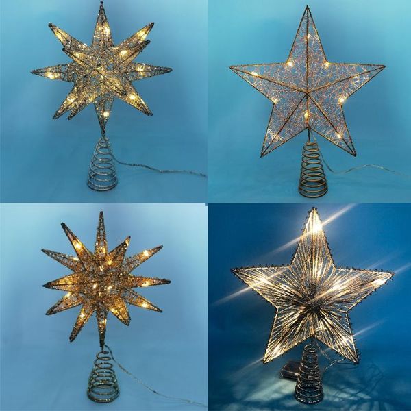 

christmas decorations tree led star er battery operated treedecoration hanging 19qb