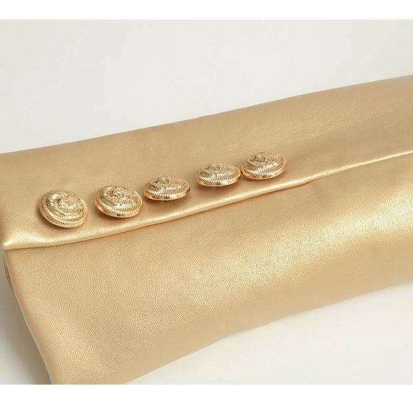 

women's jackets pijtrl elegant woman jacket street metal buttons put leather gold blazer 4hwh, Black;brown