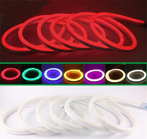 2021 HA CONDOTTO LA Luce Al Neon Flessibile 12V 120LED Al Neon Ultra Luminoso Per La Decorazione Segno Personalizzato FAI DA TE Pubblicità Al Neon Flex Segno