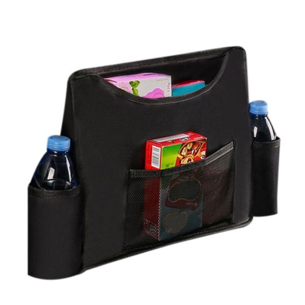 

car organizer l9ce net pocket handbag holder polyester automotive hanging storage bag for items