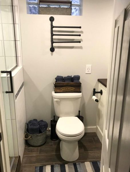 

bath accessory set swivel towel rails, holder, wall mounted holder organizer with 3-arms