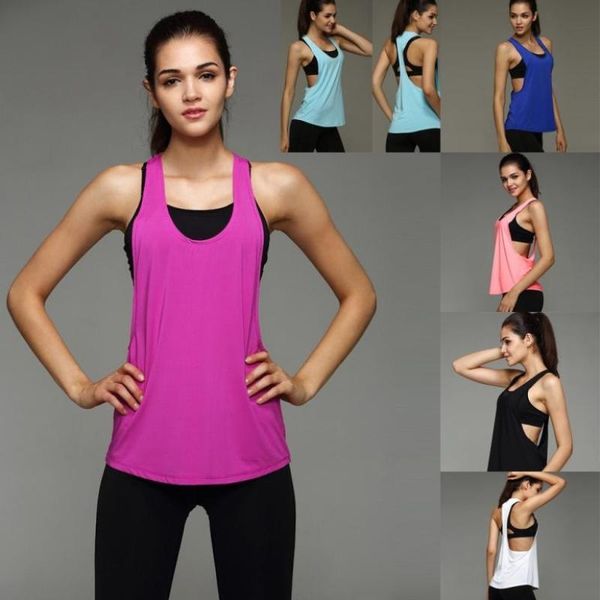

women's t-shirt girl summer fashion o-neck sleeveless loose slim vest women, White