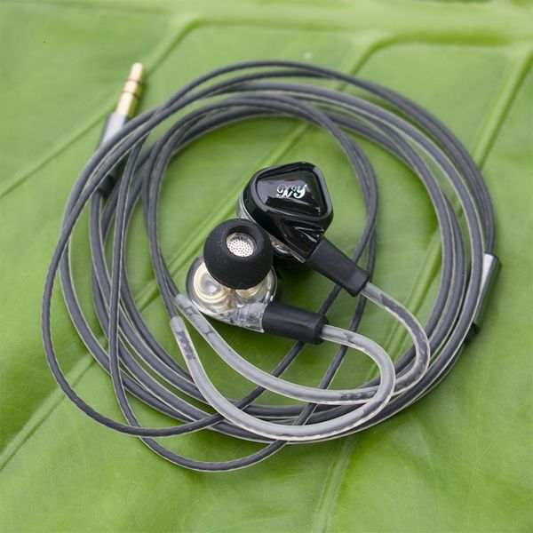 

headphones earplugs six unit three moving coil sports music in ear hifi subwoofer bluetooth headset tws