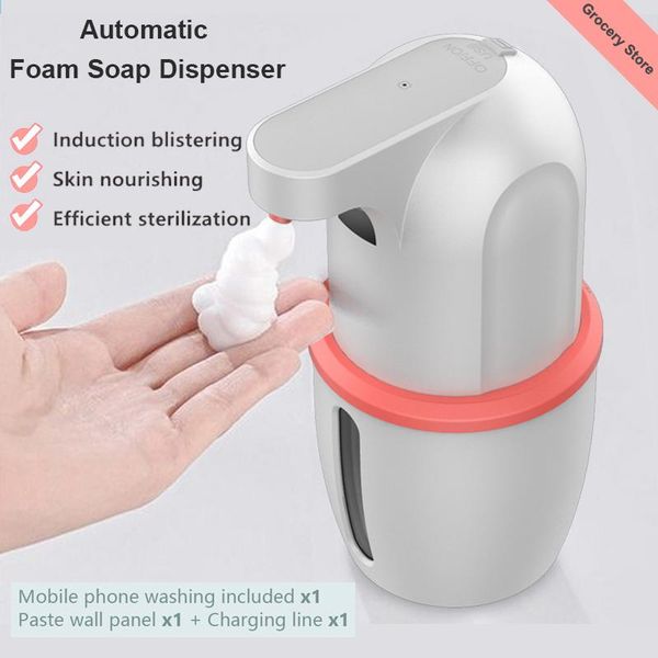 

automatic induction smart soap dispenser kitchen toilet wall-mounted hand sanitizer bubbler liquid