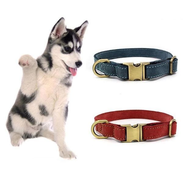 

dog collars & leashes pets puppy adjustable name id tags collar d-ring necklace soft neck strap