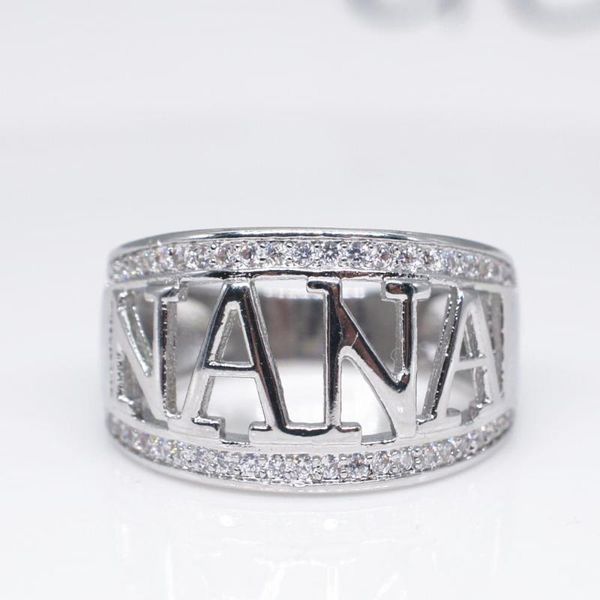 

wedding rings christmas gifts nana grandma ring, Slivery;golden