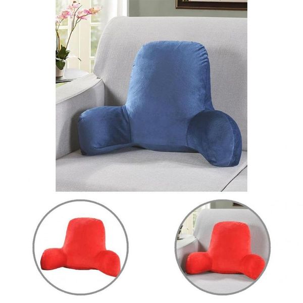 

pillow excellent bed rest with arms backrest practical wear resistant
