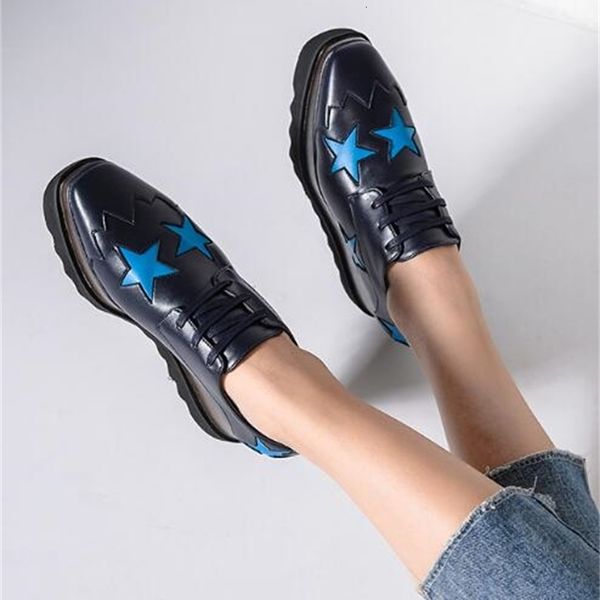 

dress shoes platform wholesale lady shoes, 31 color genuine leather wedge square toe shoes, height increasing star shoes beige 35-41 bukz, Black