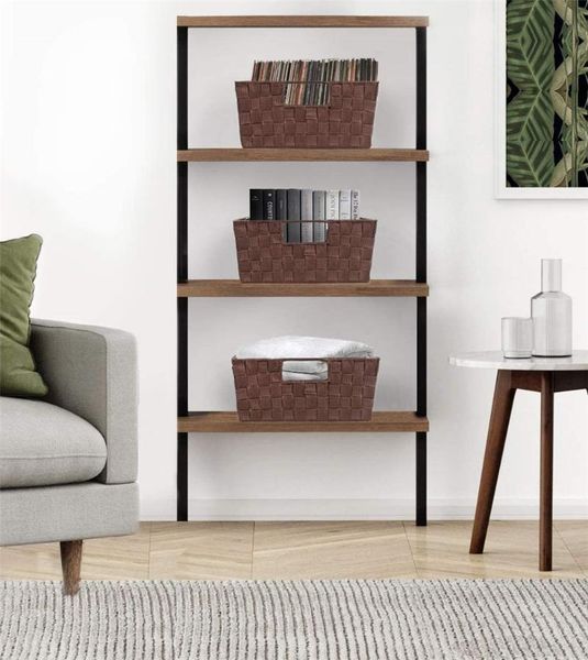 

storage baskets rectangular basket container sundries organizer houseware eco-friendly closet for shelf clothes