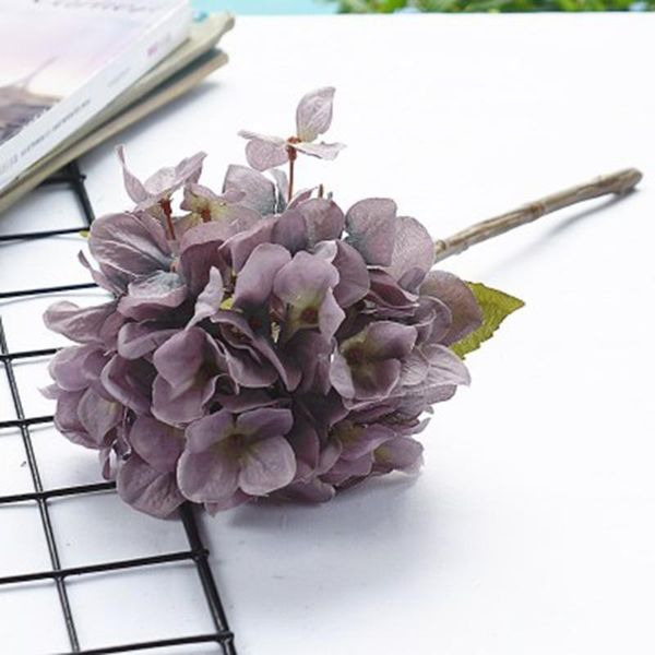 

hydrangea flowers diy gift wedding christmas decor for home handmade dried sasi decorative & wreaths