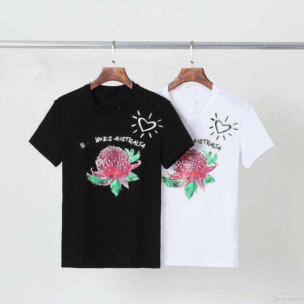 

luxury casual t-shirt new men's wear designer short sleeve t-shirt 100% cotton wholesale black and white size m-3xl, White;black