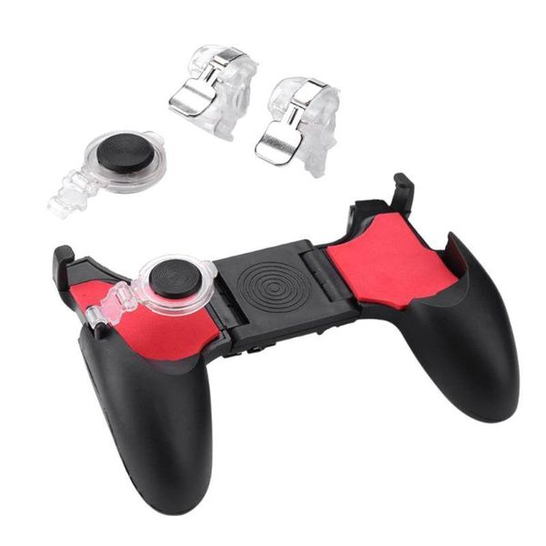 

game controllers & joysticks 5 in 1 artifact auxiliary controller for pubg gamepad phone joystick fire button l1 r1 shooter aim key