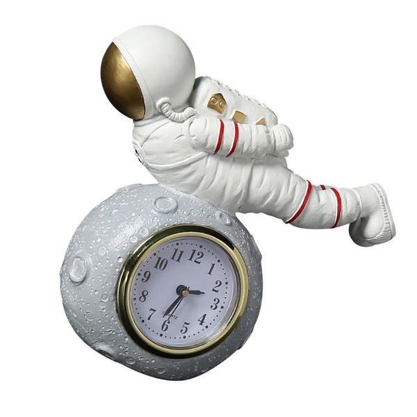 

wall clocks 1pc lovely night table clock ornament tablelayout astronaut adornment