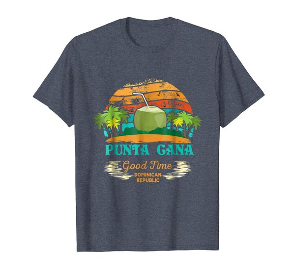 

Punta Cana, Dominican Republic Souvenir Vintage T-shirt, Mainly pictures