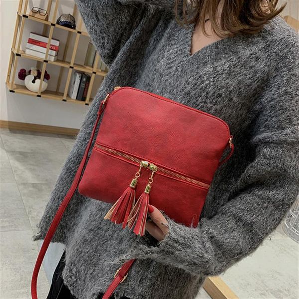 

shoulder bags woman bag fashion tassel decoration crossbody female wild for ladies