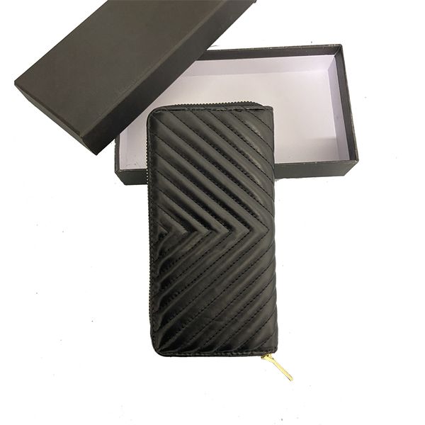 

designer long wallet for women designers purse zipper bag ladies card holder pocket coin hold, Red;black