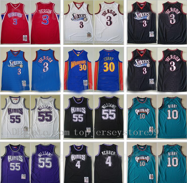 

100% stitched mens basketball jersey s-2xl, Black;red